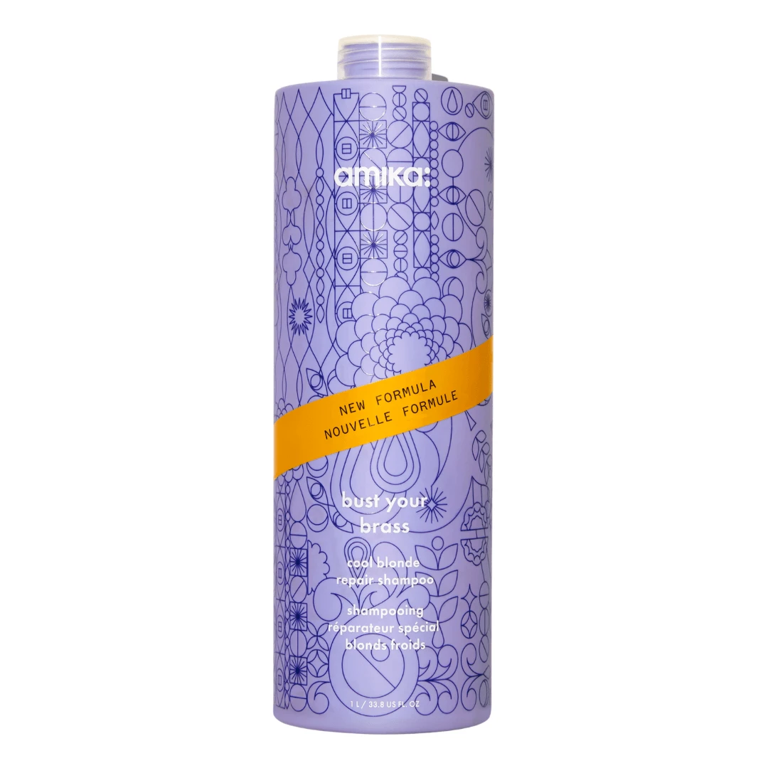 AMIKA - Shampooing Blond Froids Bust Your Brass 4 AMIKA - Shampooing Blond Froids Bust Your Brass – Image 4