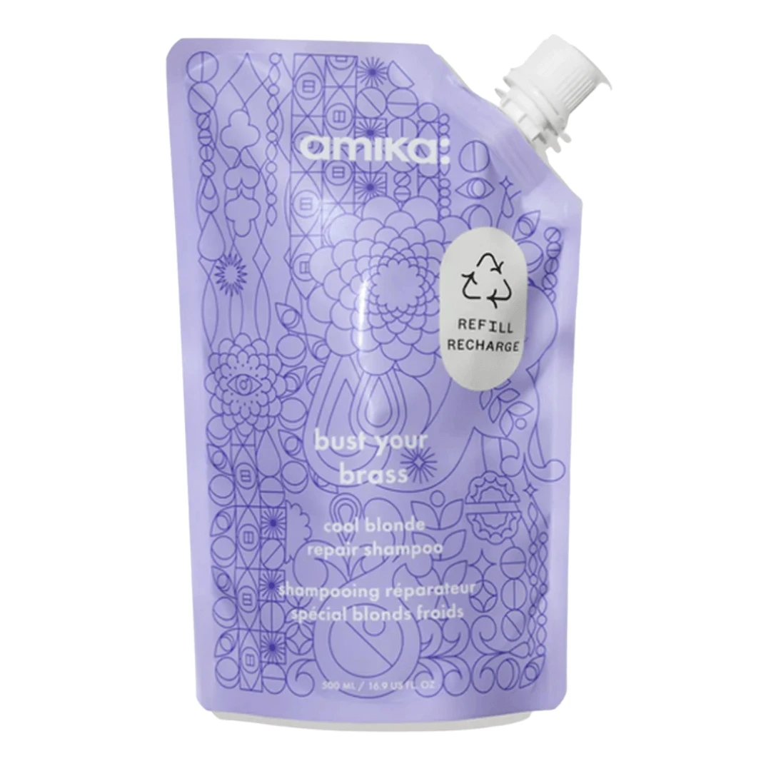 AMIKA - Shampooing Blond Froids Bust Your Brass 3 AMIKA - Shampooing Blond Froids Bust Your Brass – Image 3