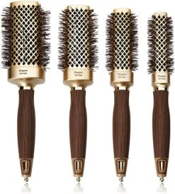 Olivia Garden Brosse Nano Thermic Cemaric Ion Square Shaper Collection