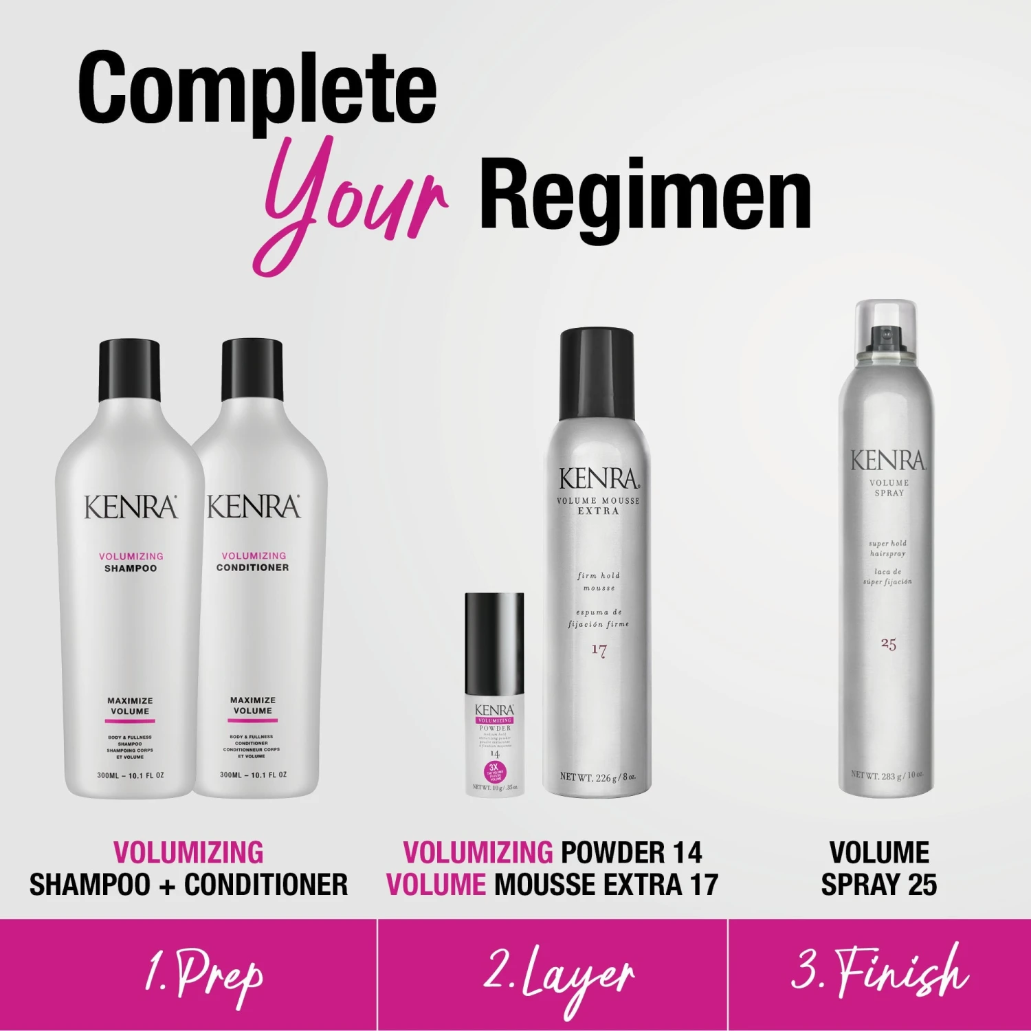 KENRA - Kenra Shampoing Volumizing 6 KENRA - Kenra Shampoing Volumizing – Image 6