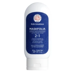 Maskfolia - Exfoliant/masque 2 En 1 à L'extrait De Bambou Et D'argile Du Manicouaga 60g - Pur Dharma