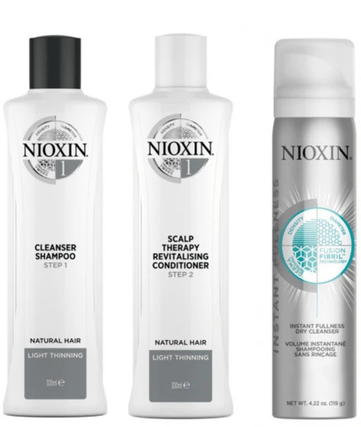 NIOXIN - Coffret TRIO Système 1 2 NIOXIN - Coffret TRIO Système 1 – Image 2