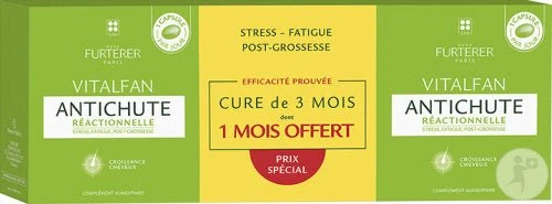 René Furterer RENÉ FURTERER - Vitalfan Anti-Perte Réactionnelle - Cure 3 Mois 1 René Furterer RENÉ FURTERER - Vitalfan Anti-Perte Réactionnelle - Cure 3 Mois