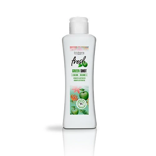 SALERM - Biokera Fresh Shampoing Green Shot 1 SALERM - Biokera Fresh Shampoing Green Shot
