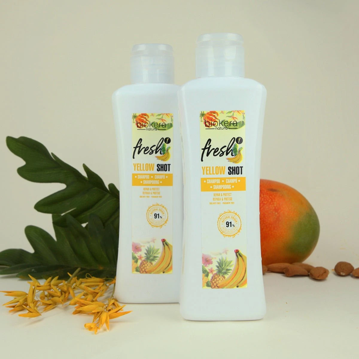 SALERM - Biokera Fresh Shampoing Yellow Shot 2 SALERM - Biokera Fresh Shampoing Yellow Shot – Image 2