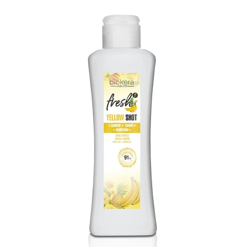 SALERM - Biokera Fresh Shampoing Yellow Shot 1 SALERM - Biokera Fresh Shampoing Yellow Shot