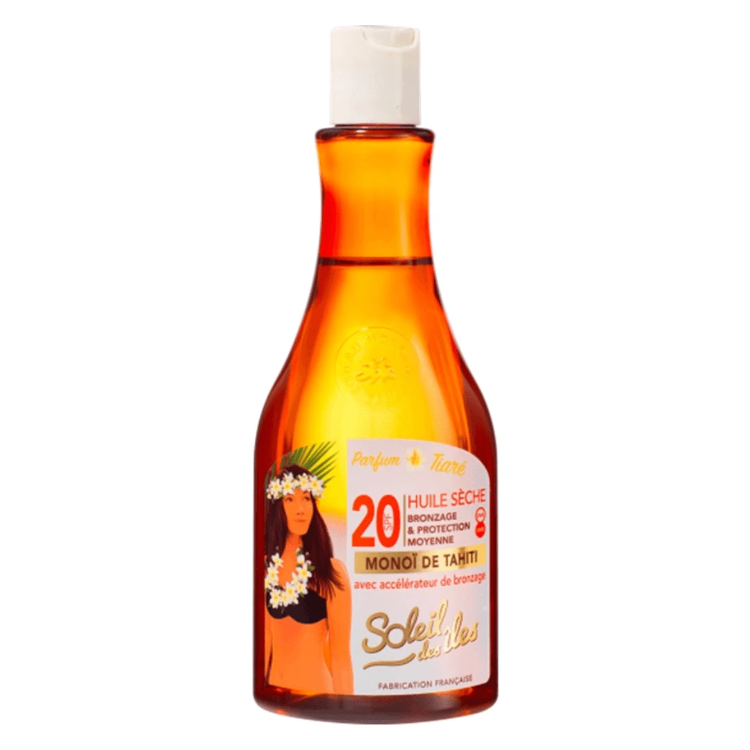 SOLEIL DES ÎLES - Huile Sèche FPS 10 / 20 / 30 Au MonoÏ De Tahiti 3 SOLEIL DES ÎLES - Huile Sèche FPS 10 / 20 / 30 Au MonoÏ De Tahiti – Image 3